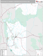 Lake Havasu City-Kingman Metro Area Digital Map Premium Style